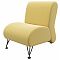Мягкое дизайнерское кресло Pati желтый