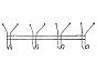 Настенные крючки Hooks 003W000M41