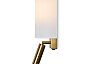 Настенный светильник (бра) Bride, латунь, 3 Вт