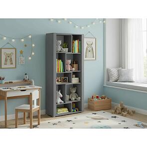 Неаполь Стеллаж  (Графит, графит)