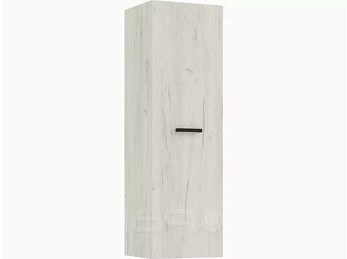 Шкаф 400x346x1280 Нэнси Дуб крафт белый/дуб крафт белый ЛДСП