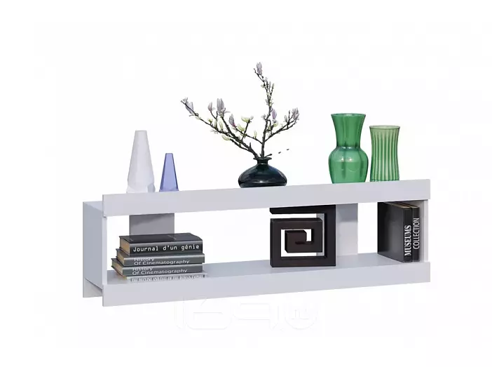 Нэнси New Полка (Белый глянец, Белый)