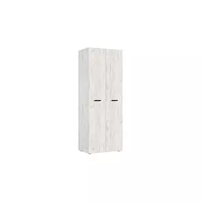 Нэнси NEW Шкаф 2-х ств. 800 (ЛДСП) (Дуб Крафт Белый/Дуб Крафт Белый)