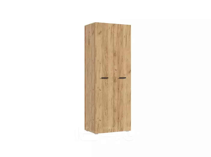 Нэнси NEW Шкаф 2-х ств. 800 (ЛДСП) (Дуб Крафт/Дуб Крафт)