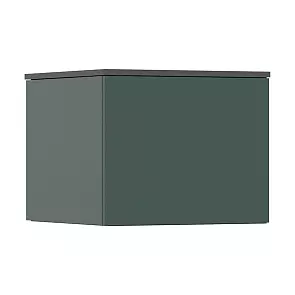 Норд Антресоль к пеналу угловому (Изумрудный (КРОМКА ГРАФИТ), Графит)