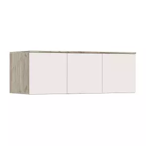 Антресоль 1200x510x418 Норд Кашемир/дуб крафт серый ЛДСП