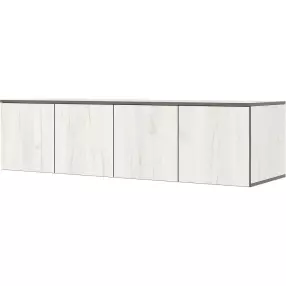 Антресоль 1600x510x418 Норд Дуб крафт белый ЛДСП