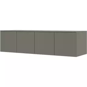 Норд Антресоль к шкафу (1600) (Графит)