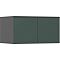 Норд Антресоль к шкафу (800) (Изумрудный (КРОМКА ГРАФИТ), Графит)