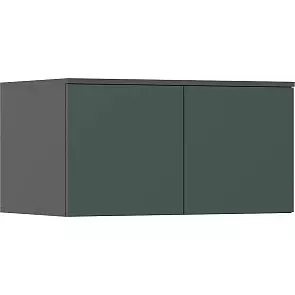 Норд Антресоль к шкафу (800) (Изумрудный (КРОМКА ГРАФИТ), Графит)