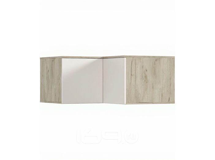 Норд Антресоль угловая (Кашемир, Дуб Крафт серый)