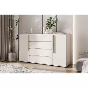 Норд Комод 2 двери 4 ящика (1600)(золото) (Кашемир, Кашемир)