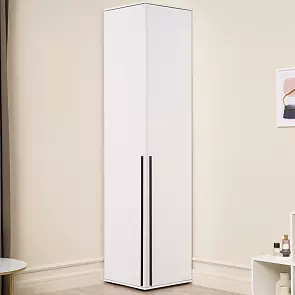 Норд Пенал угловой (Белый глянец, Белый)