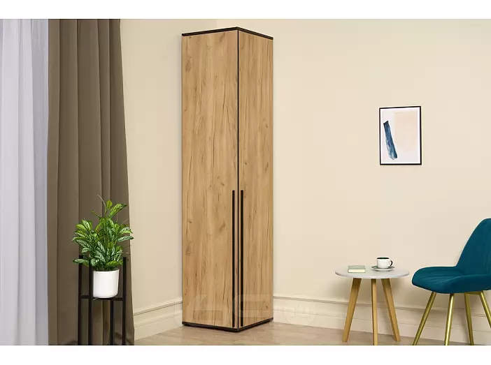 Норд Пенал угловой (Дуб Крафт, Дуб Крафт (КРОМКА ВЕНГЕ))