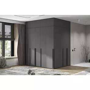 Норд Пенал угловой (Графит, Графит)