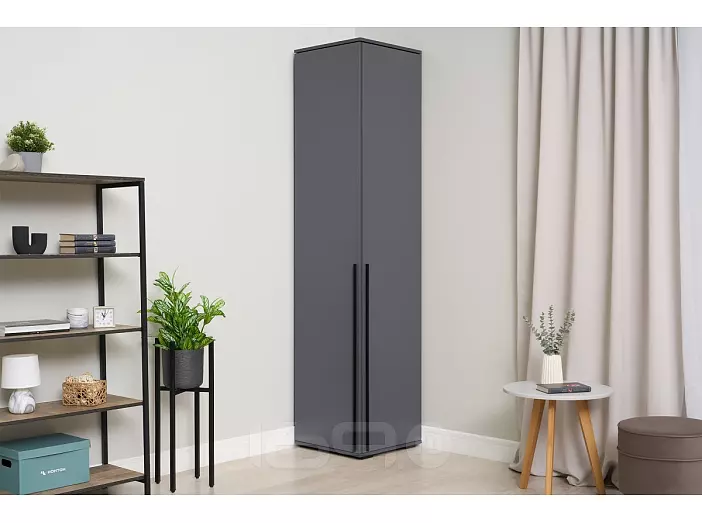 Норд Пенал угловой (Графит, Графит)