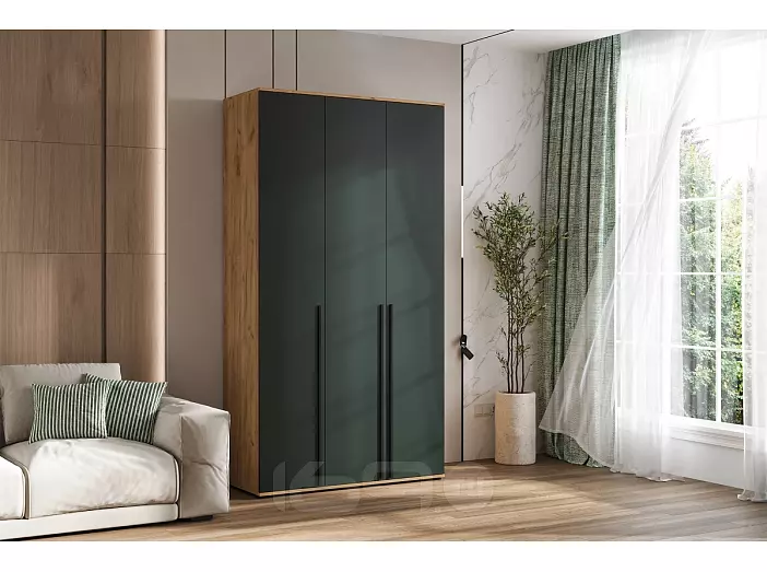 Шкаф 1200x510x2236 Норд Зелёный ЛДСП