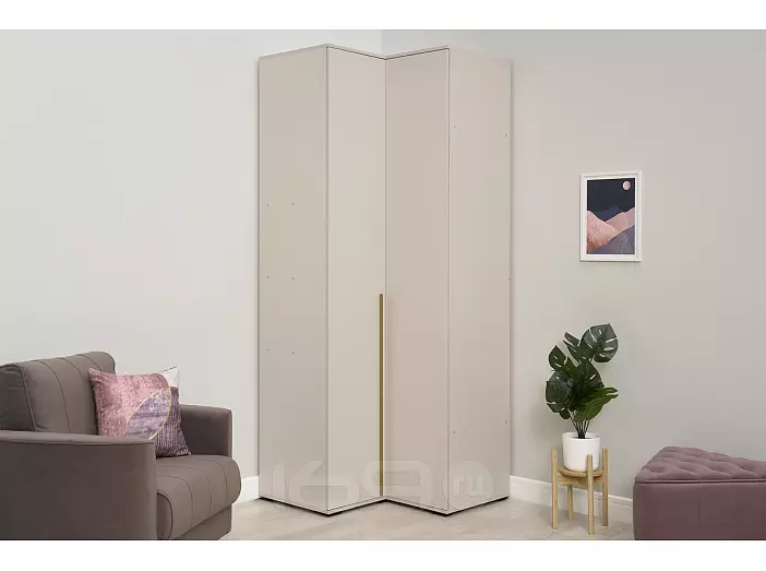 Шкаф 906x906x2236 Норд Кашемир ЛДСП