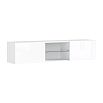 Норд Тумба ТВ подвесная (Белый глянец, Белый)