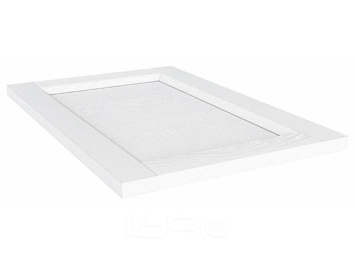 Образец фасада Сканди ФГ White Silkwood 350*250*18