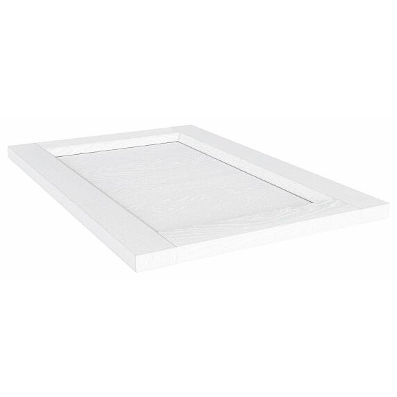 Образец фасада Сканди ФГ White Silkwood 350*250*18