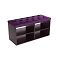 Обувница HD Венге Фиолетовый 900*450*350
