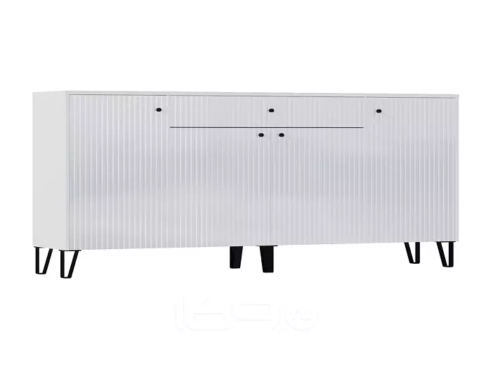 Оливия Комод (Белый Глянец, Белый)