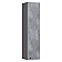 Оливия Шкаф навесной (Графит, Мрамор Глянец)