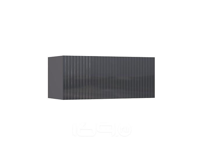 Оливия Тумба навесная №1 (Графит Глянец, Графит)