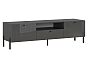 Оливия Тумба ТВ (малая) (Графит Глянец, Графит)