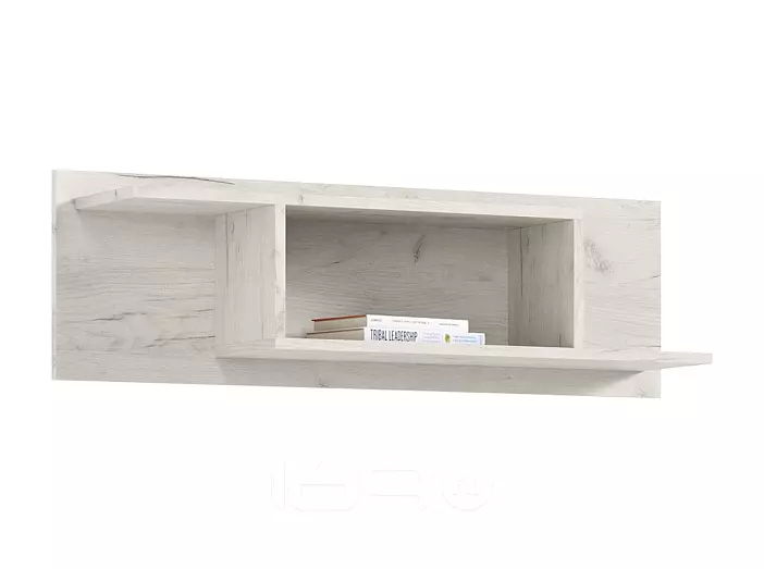 Оскар Полка навесная (Дуб Крафт Белый )