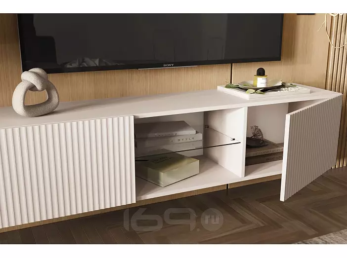 Оскар Тумба ТВ подвесная (Кашемир, Кашемир)