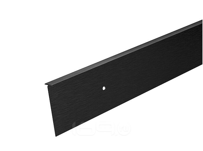 Планка для столешницы соединительная (R0) МатЧерный 38*600*8