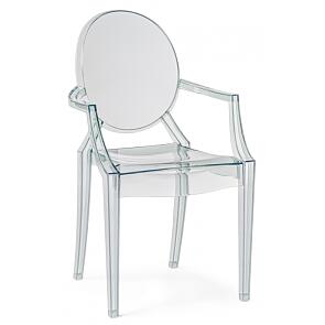 Пластиковый стул Luis gray