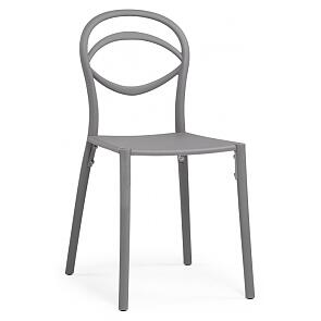 Пластиковый стул Simple gray
