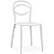 Пластиковый стул Simple white