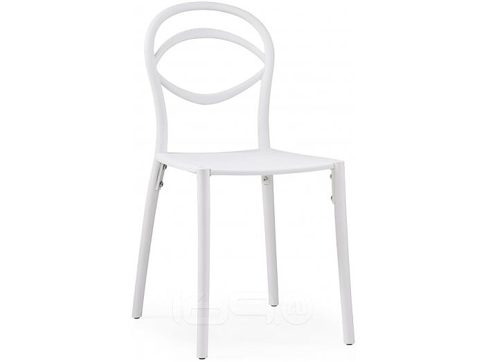 Пластиковый стул Simple white