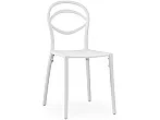 Пластиковый стул Simple white