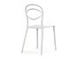 Пластиковый стул Simple white