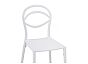 Пластиковый стул Simple white