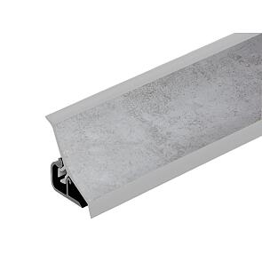 Плинтус для столешницы пластиковый 120P Королевский опал светлый (1232) 3000*20*20 (ф-ра 1233)