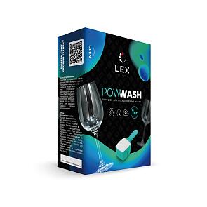 Порошок LEX для посудомоечных машин, 1 кг LEX POWWASH