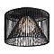 Потолочный светильник Cottage, черный, D 400