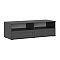 Престиж-1 (гостиная) Тумба ТВ  (Графит структурный, Графит)