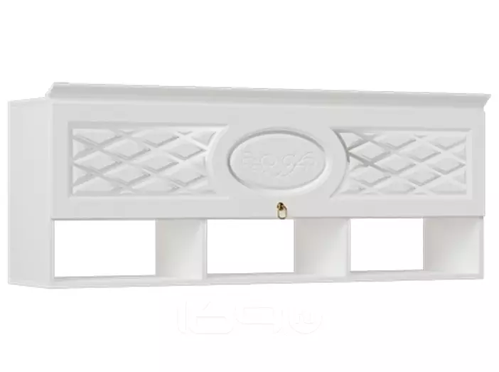 Престиж (гостиная) Полка (Белый матовый, белый)