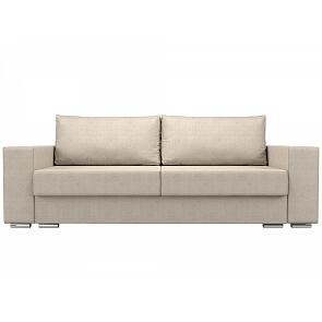 Прямой диван Исланд    Рогожка Бежевый