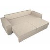 Прямой диван Исланд    Рогожка Бежевый