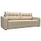 Прямой диван Лиссабон Экокожа Бежевый