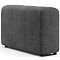 Пуф боковой (подлокотник) "Торонто" СТАНДАРТ Серый Вариант 3