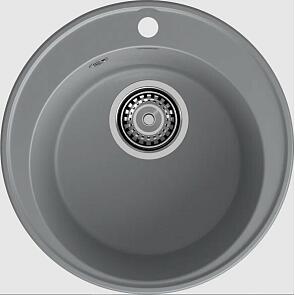 QUARZ (ECO-08) Мойка  чаша D=480мм   (темно-серый)